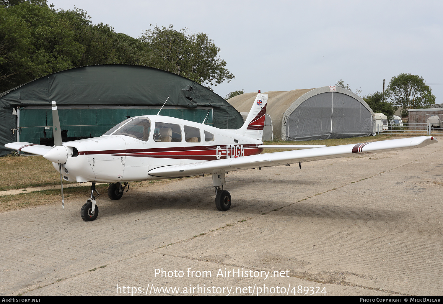 Aircraft Photo of G-EDGA | Piper PA-28-161 Warrior II | AirHistory.net #489324