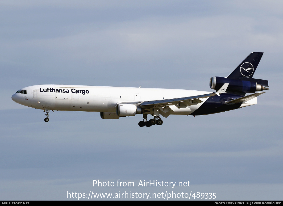 Aircraft Photo of D-ALCC | McDonnell Douglas MD-11F | Lufthansa Cargo | AirHistory.net #489335