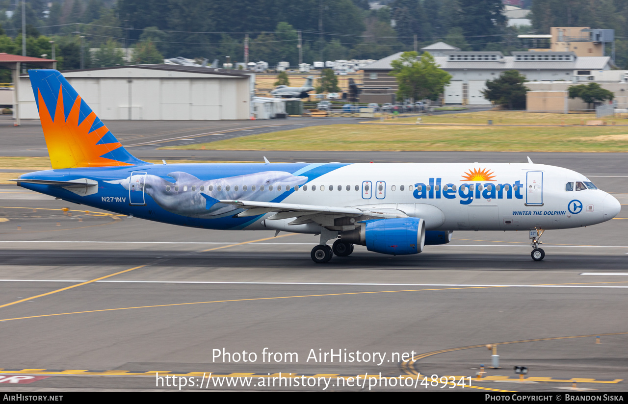 Aircraft Photo of N271NV | Airbus A320-214 | Allegiant Air | AirHistory.net #489341