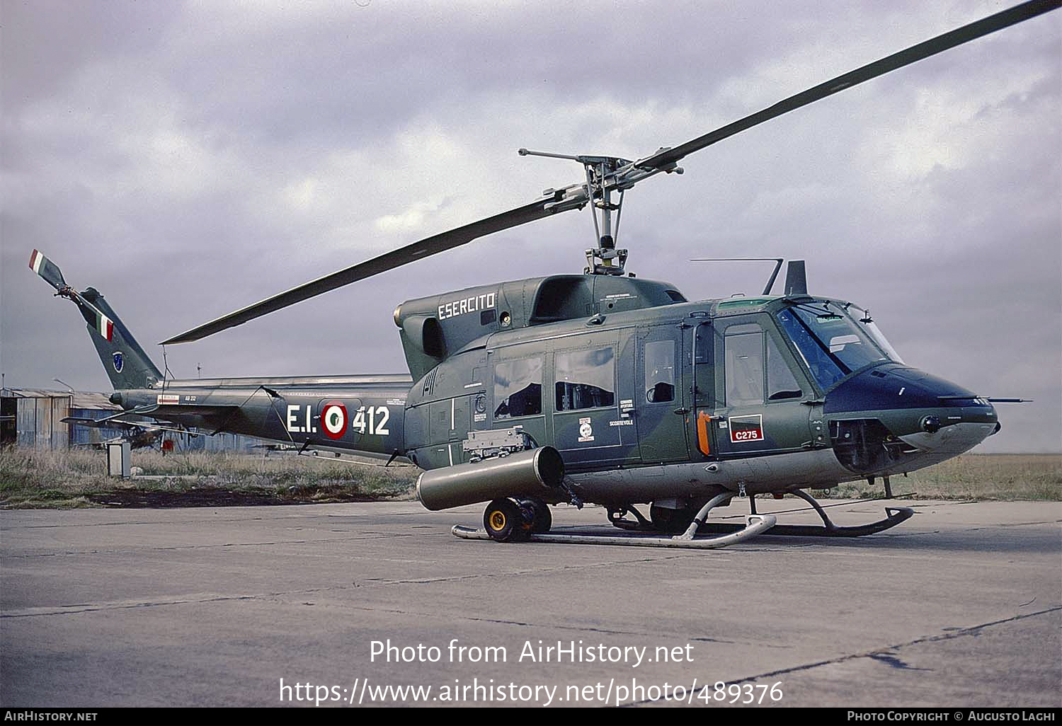 Aircraft Photo of MM81128 | Agusta AB-212 | Italy - Army | AirHistory.net #489376