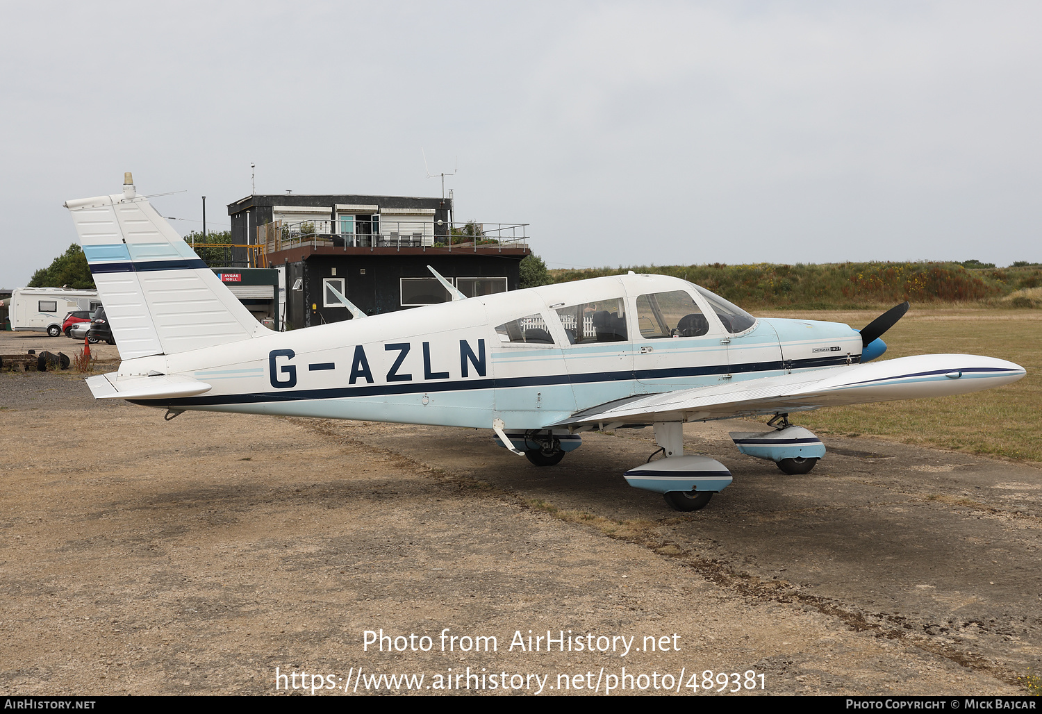 Aircraft Photo of G-AZLN | Piper PA-28-180 Cherokee F | AirHistory.net #489381