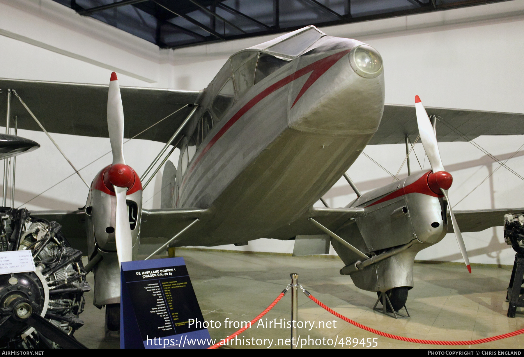 Aircraft Photo of TC-ERK / TC-HAD | De Havilland D.H. 89A Dragon Rapide | AirHistory.net #489455