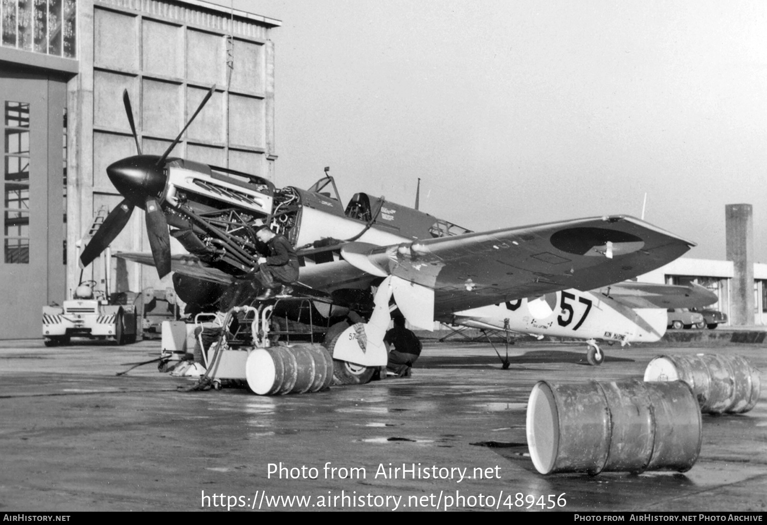 Aircraft Photo of 16-57 | Fairey Firefly FR4 | Netherlands - Navy | AirHistory.net #489456