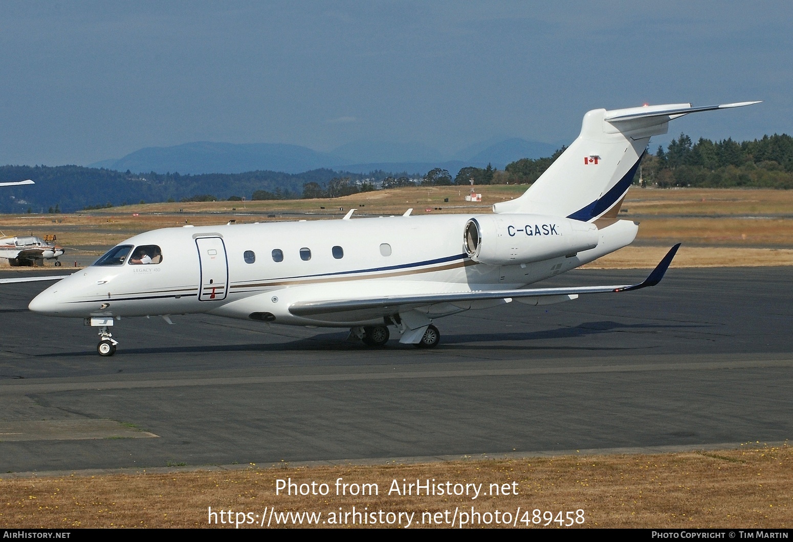 Aircraft Photo of C-GASK | Embraer EMB-545 Legacy 450 | AirHistory.net #489458