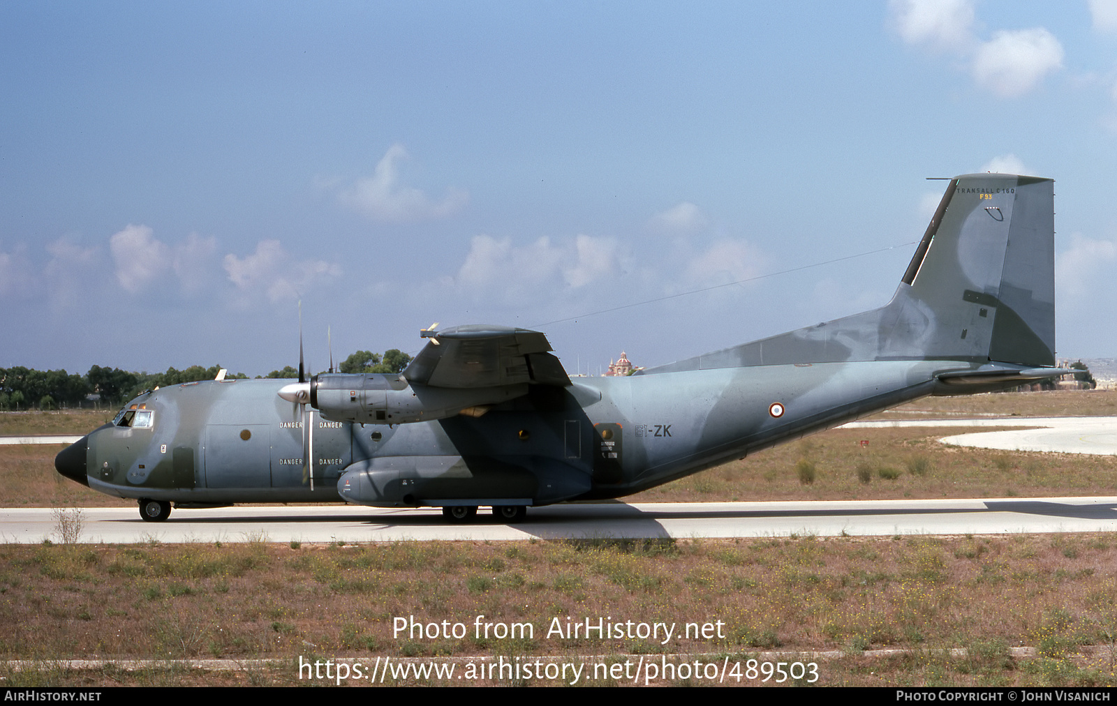 Aircraft Photo of F93 | Transall C-160F | France - Air Force | AirHistory.net #489503