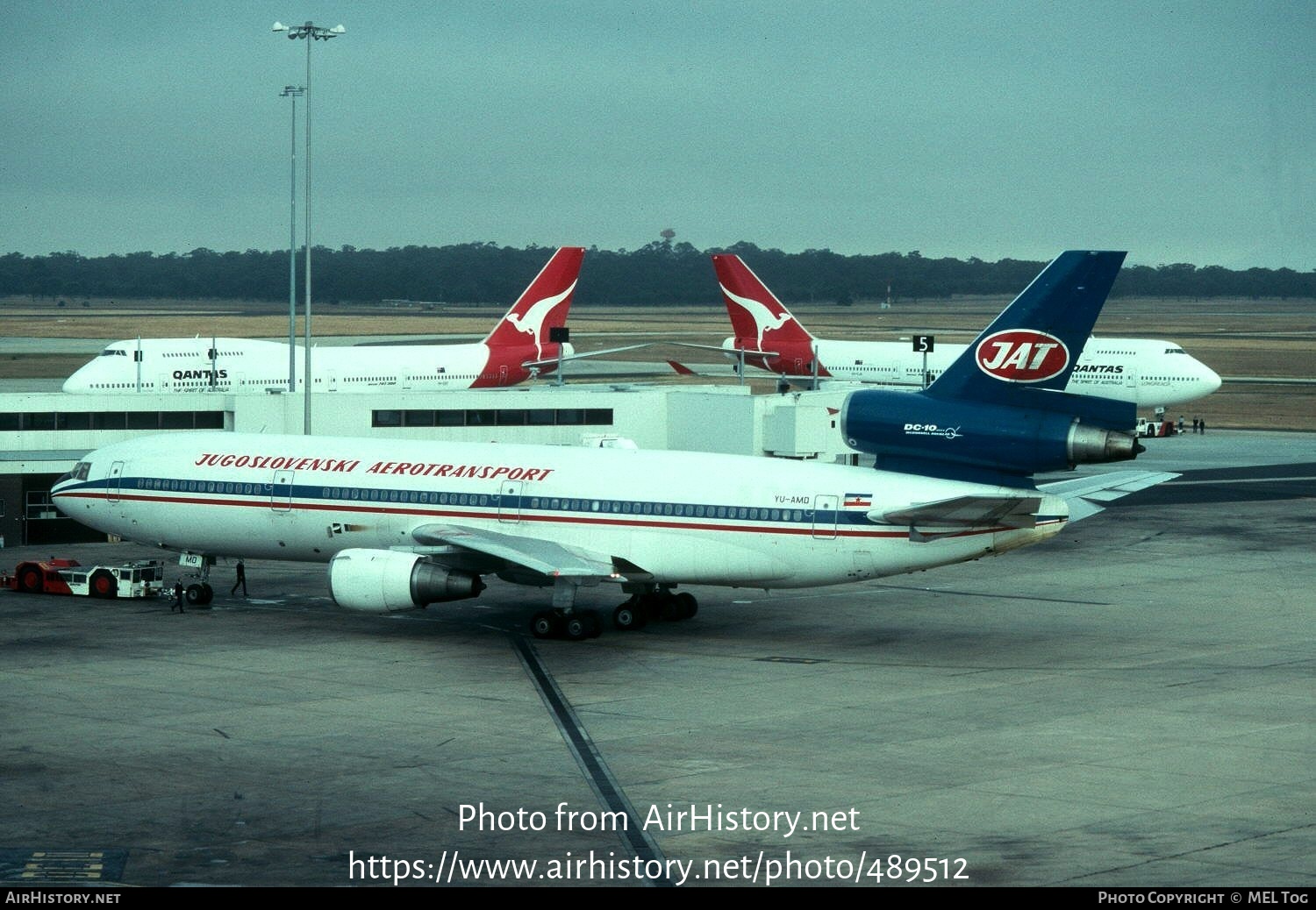 Aircraft Photo of YU-AMD | McDonnell Douglas DC-10-30 | JAT Yugoslav Airlines - Jugoslovenski Aerotransport | AirHistory.net #489512