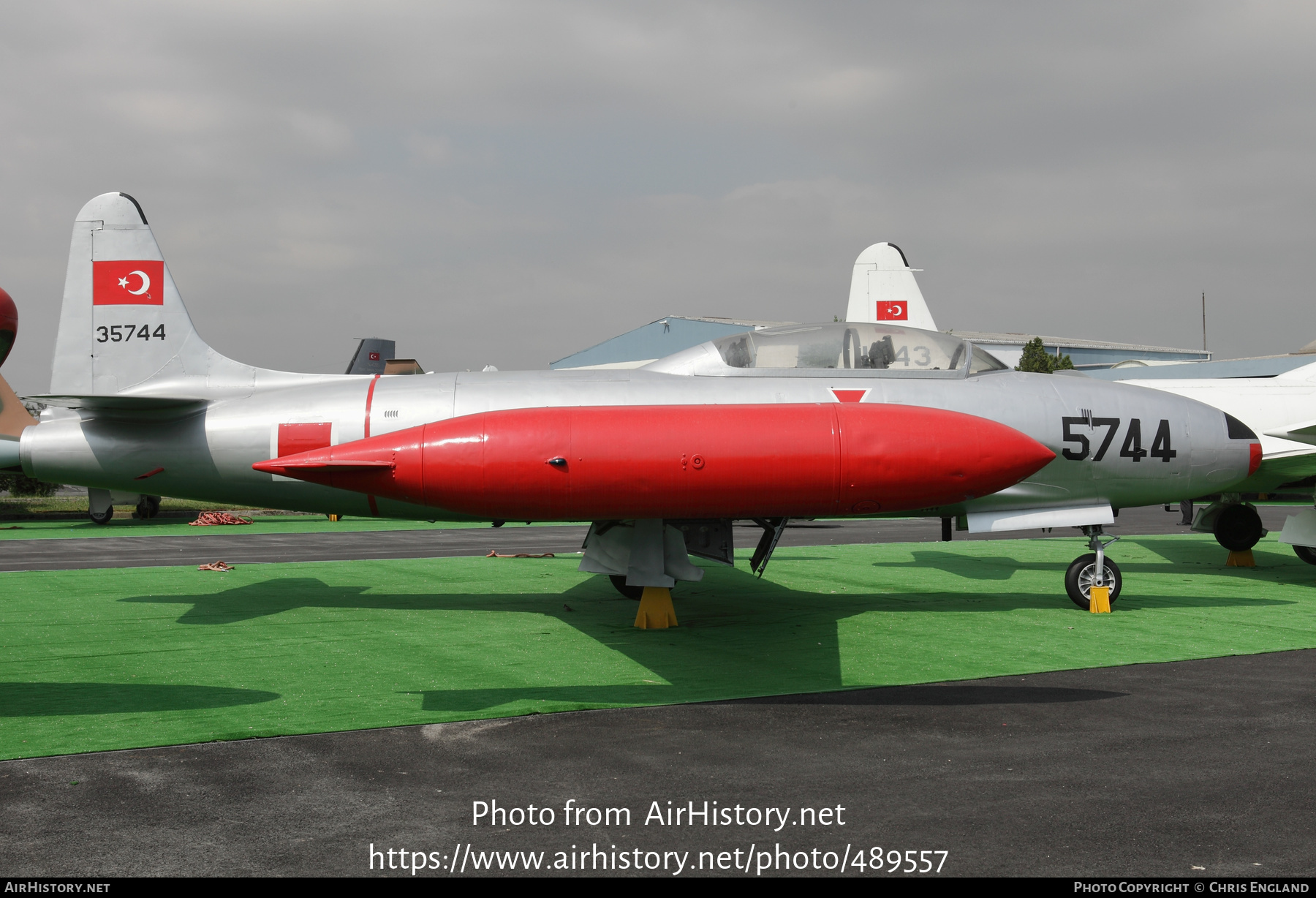 Aircraft Photo of 35744 | Lockheed T-33A | Turkey - Air Force | AirHistory.net #489557