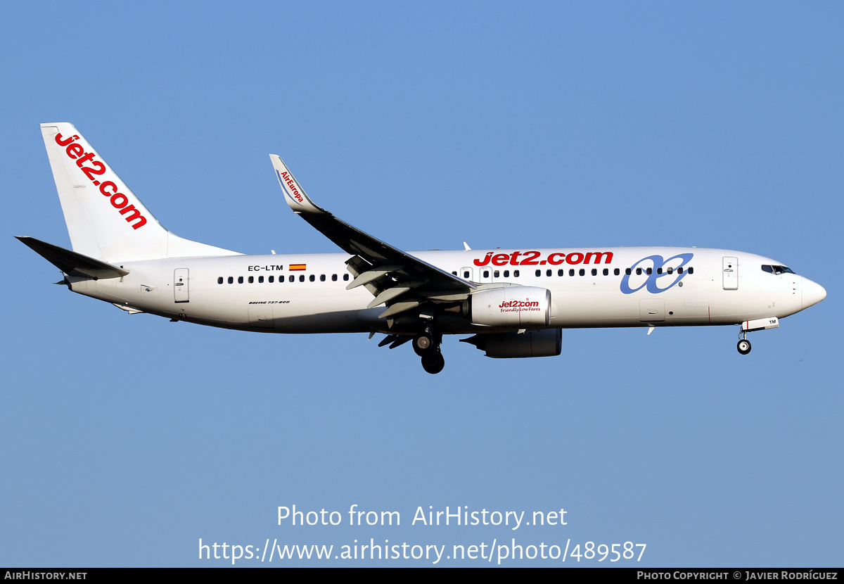 Aircraft Photo of EC-LTM | Boeing 737-85P | Jet2 | AirHistory.net #489587