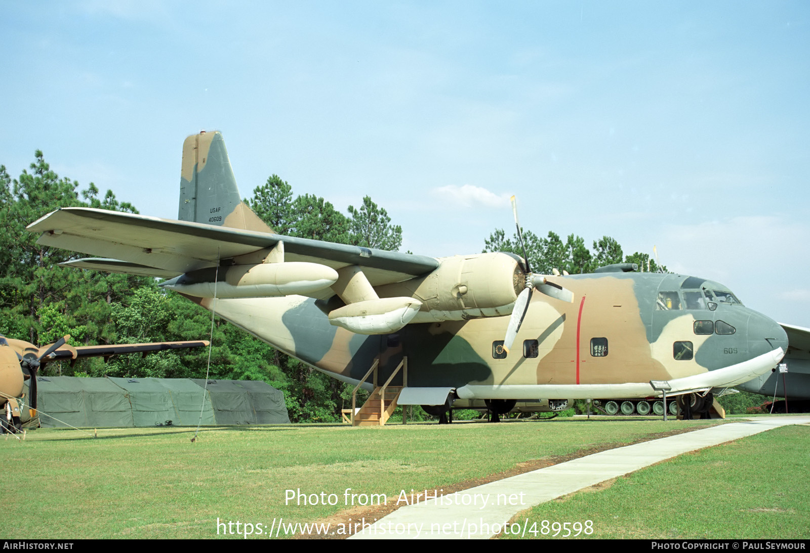 Aircraft Photo of 54-609 / 40609 | Fairchild C-123K Provider | USA - Air Force | AirHistory.net #489598