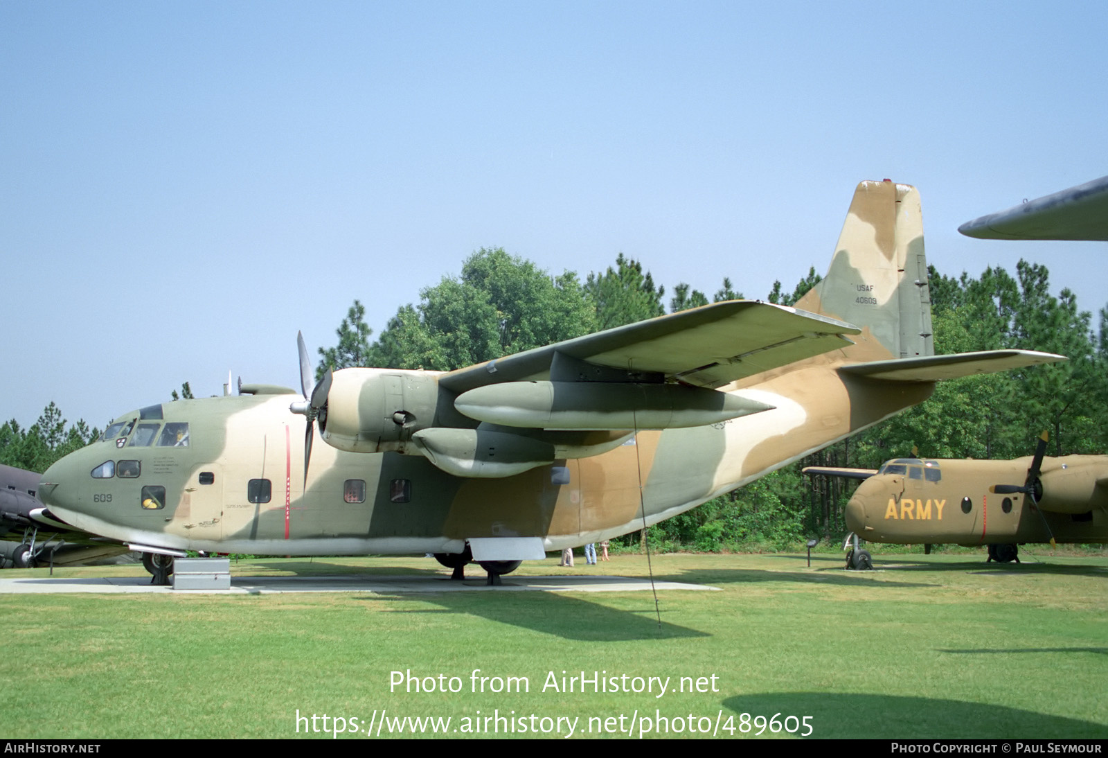 Aircraft Photo of 54-609 / 40609 | Fairchild C-123K Provider | USA - Air Force | AirHistory.net #489605