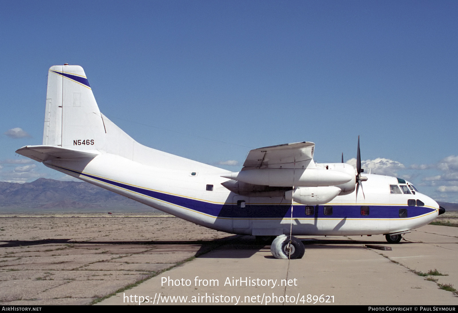 Aircraft Photo of N546S | Fairchild C-123K Provider | AirHistory.net #489621