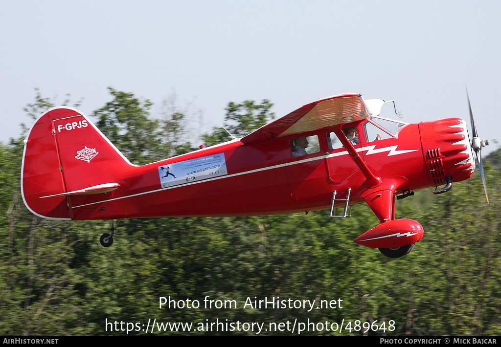 Aircraft Photo of F-GPJS | Stinson SR-10C Reliant | AirHistory.net #489648