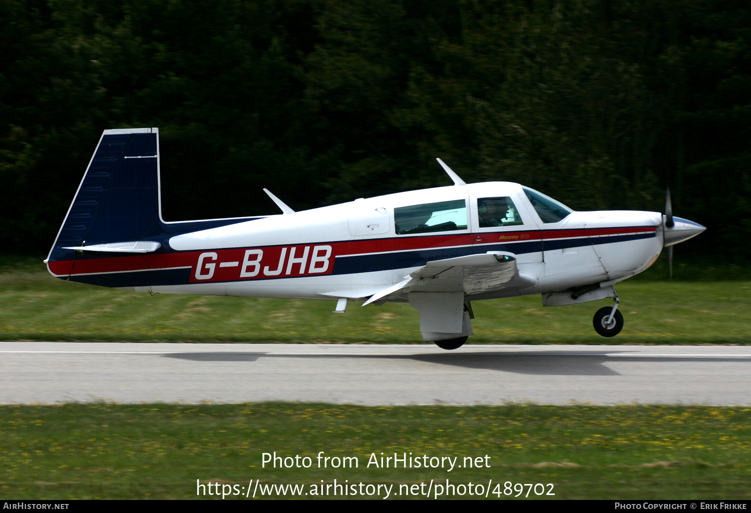 Aircraft Photo of G-BJHB | Mooney M-20J 201 | AirHistory.net #489702