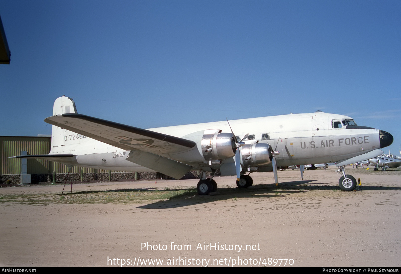 Aircraft Photo of 42-72488 / 0-72488 | Douglas C-54D Skymaster | USA - Air Force | AirHistory.net #489770