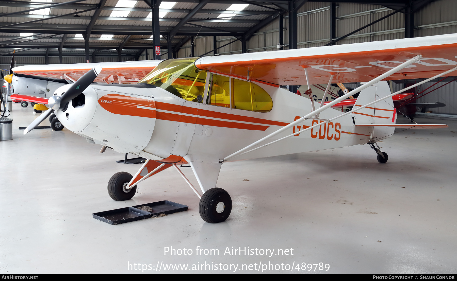 Aircraft Photo of G-CDCS | Piper PA-12 Super Cruiser | AirHistory.net #489789