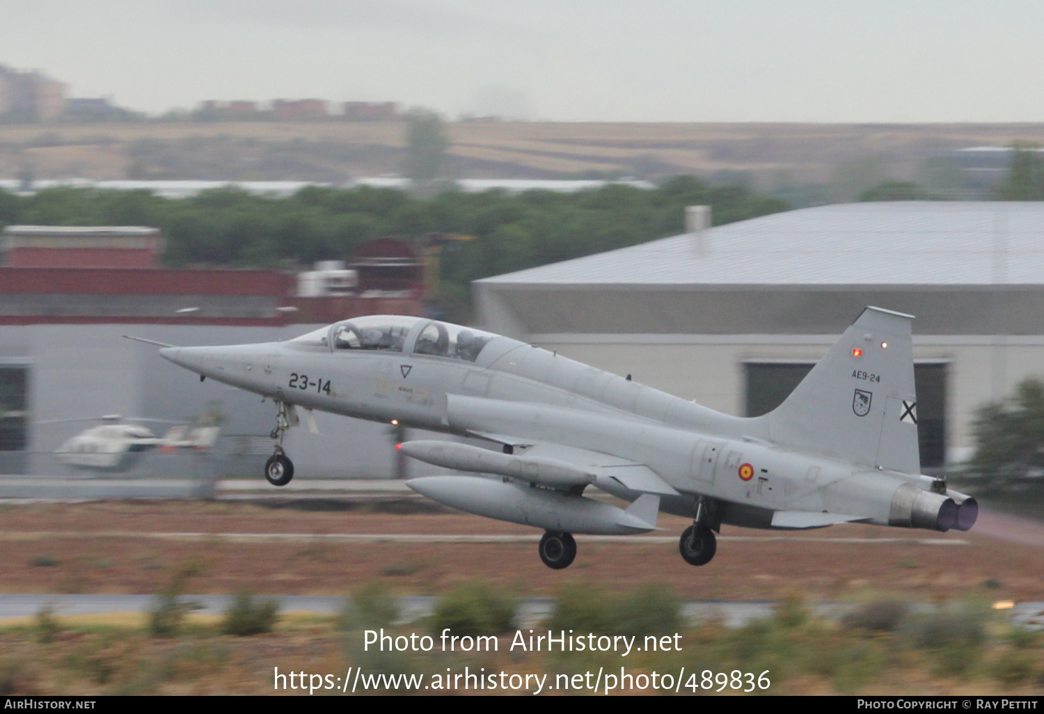 Aircraft Photo of AE.9-24 | Northrop SF-5B(M) Freedom Fighter | Spain - Air Force | AirHistory.net #489836