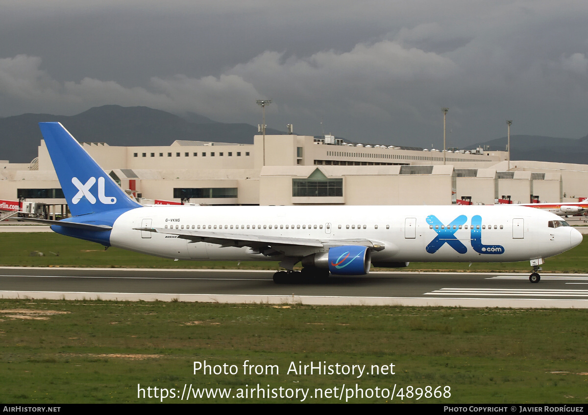 Aircraft Photo of G-VKNG | Boeing 767-3Z9/ER | XL Airways | AirHistory.net #489868