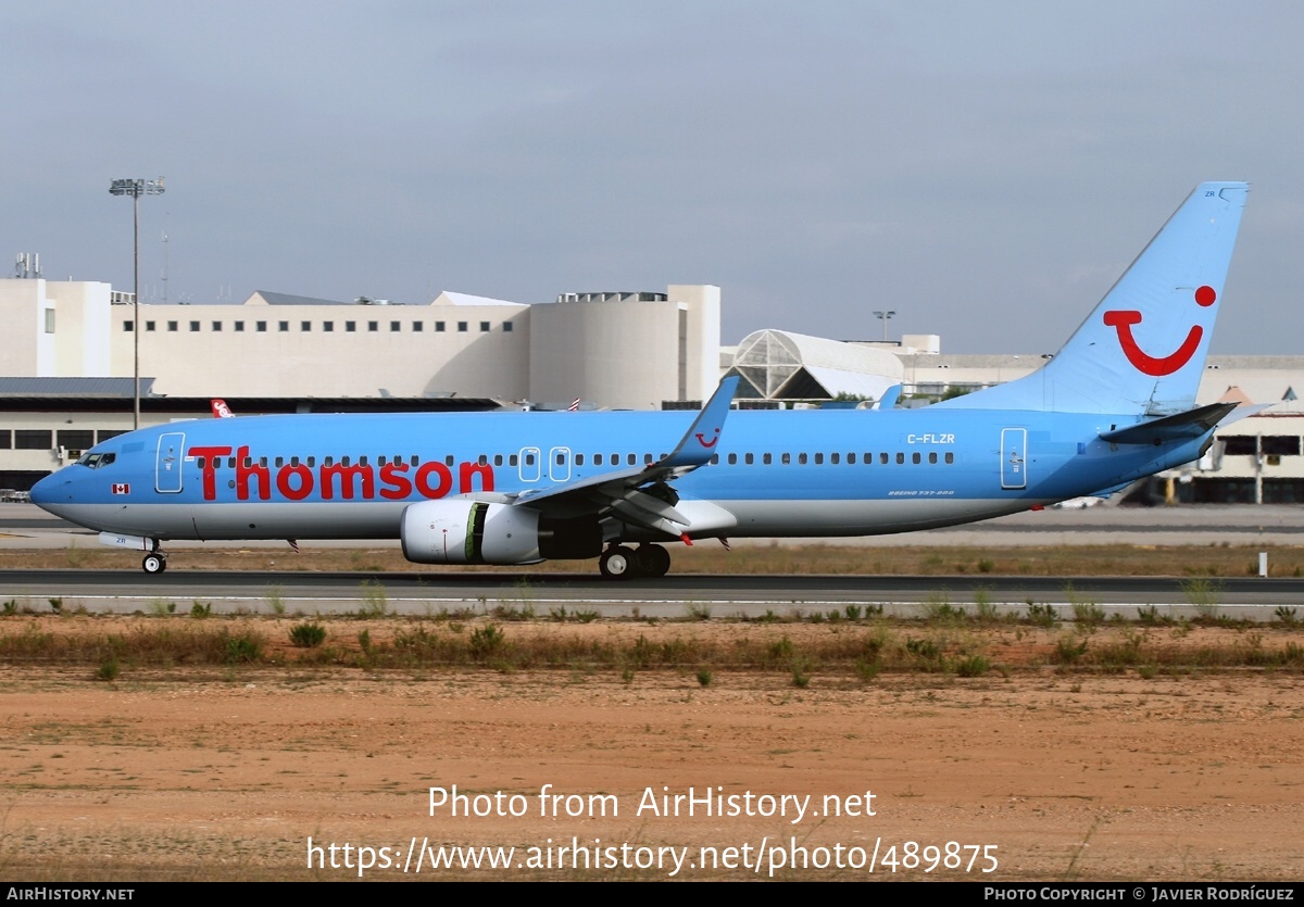 Aircraft Photo of C-FLZR | Boeing 737-8K5 | Thomson Airways | AirHistory.net #489875