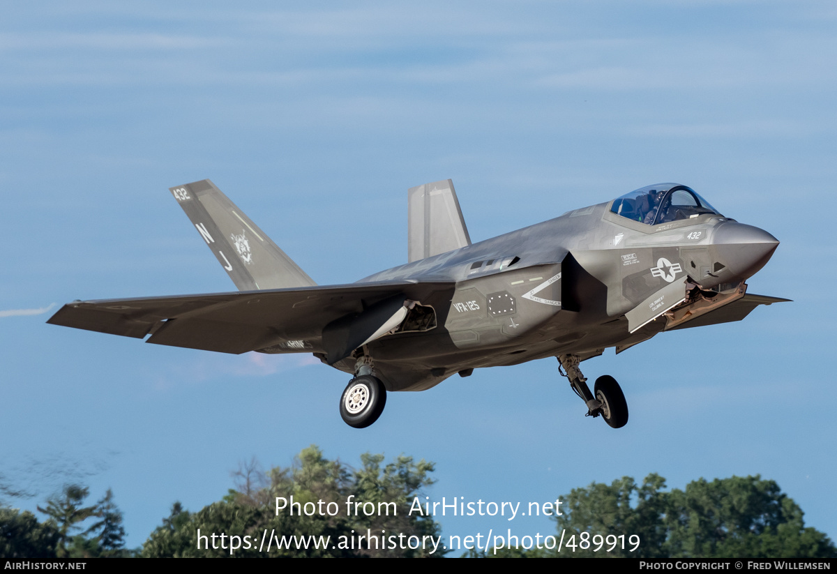 Aircraft Photo of 169034 | Lockheed Martin F-35C Lightning II | USA - Marines | AirHistory.net #489919