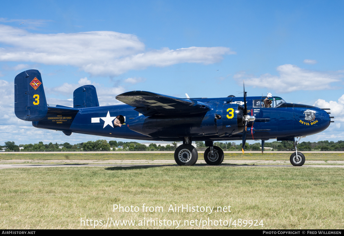 Aircraft Photo Of N9643C | North American PBJ-1J Mitchell ...