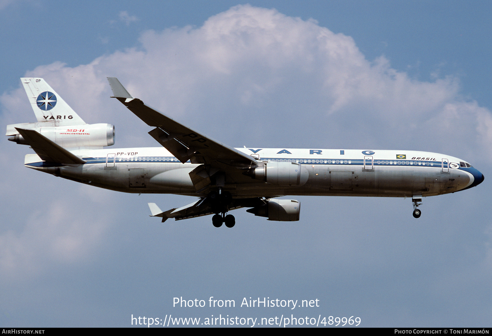 Aircraft Photo of PP-VOP | McDonnell Douglas MD-11 | Varig | AirHistory.net #489969