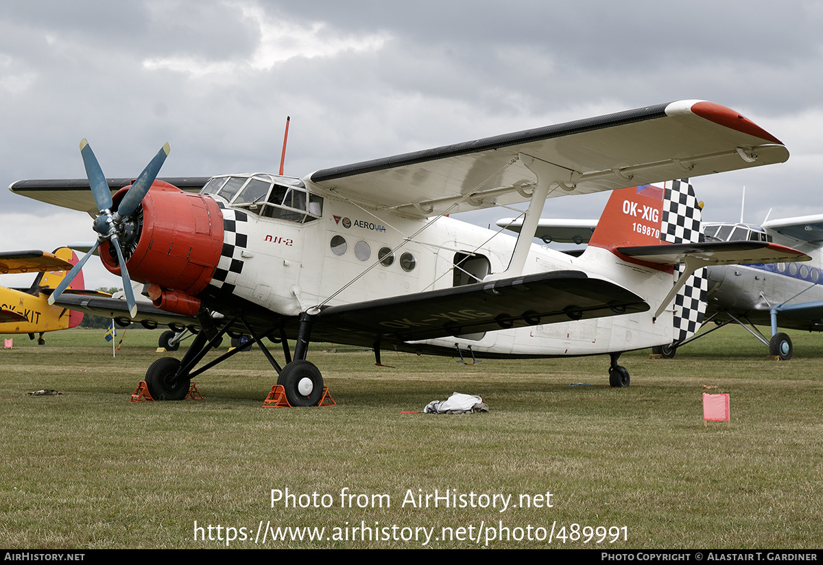 Aircraft Photo of OK-XIG | Antonov An-2T | Aerovia | AirHistory.net #489991