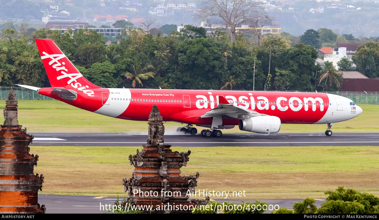 Aircraft Photo of 9M-VVA | Airbus A330-323 | AirAsia | AirHistory.net #490000