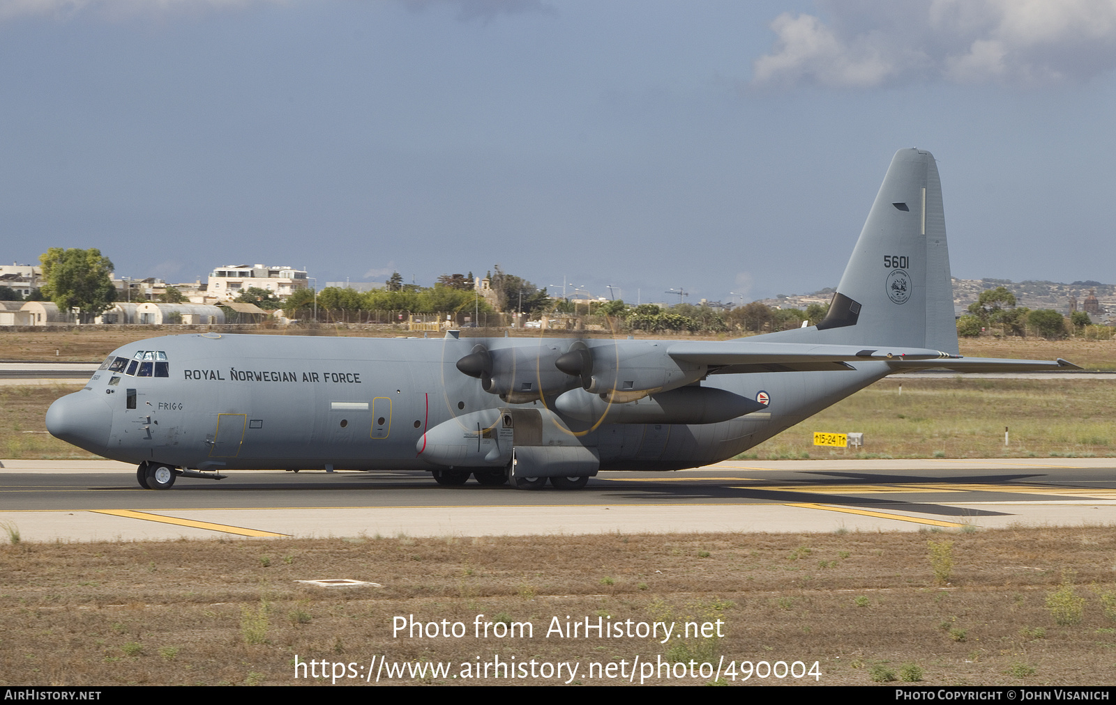 Aircraft Photo of 5601 | Lockheed Martin C-130J-30 Hercules | Norway - Air Force | AirHistory.net #490004