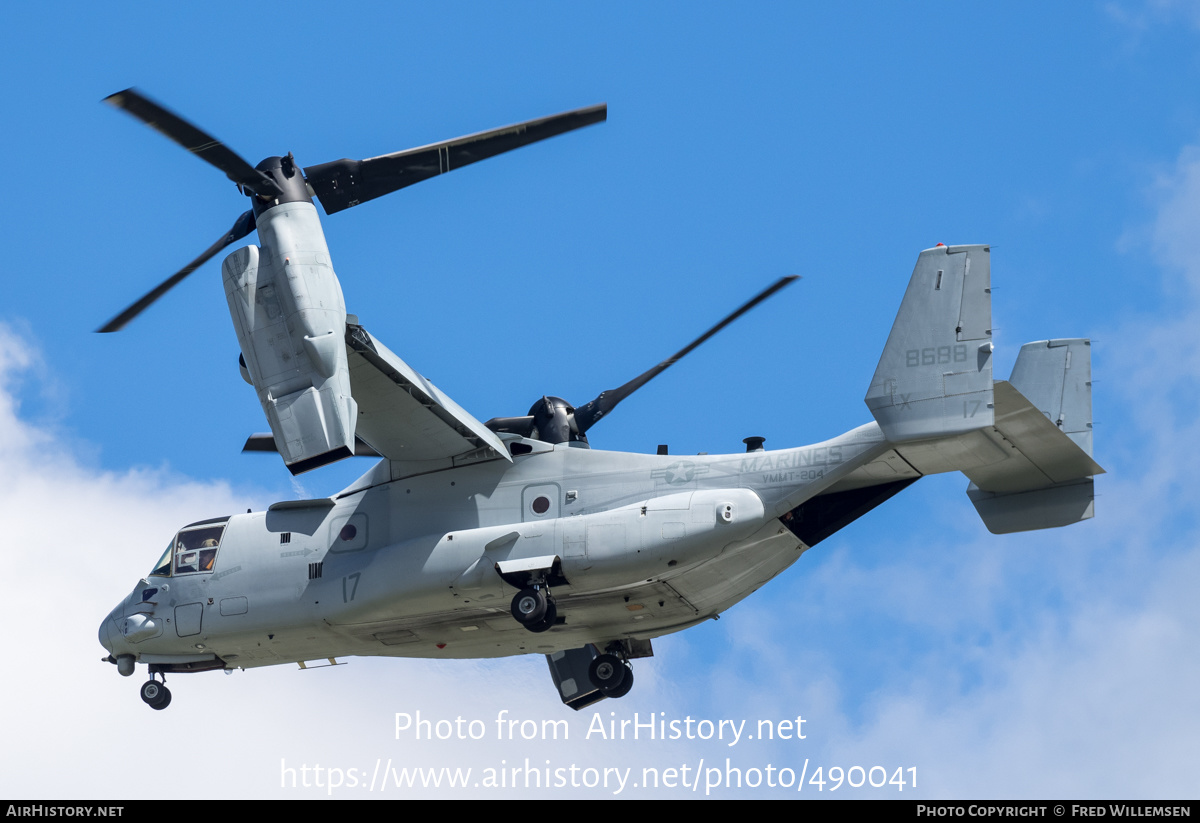 Aircraft Photo of 168688 | Bell-Boeing MV-22B Osprey | USA - Marines | AirHistory.net #490041