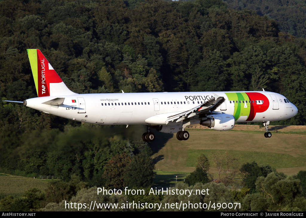 Aircraft Photo of CS-TJF | Airbus A321-211 | TAP Portugal | AirHistory.net #490071