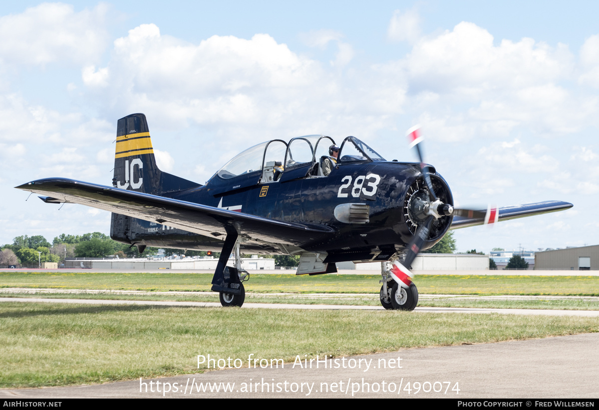 aircraft-photo-of-n828jc-nx828jc-140012-north-american-t-28b