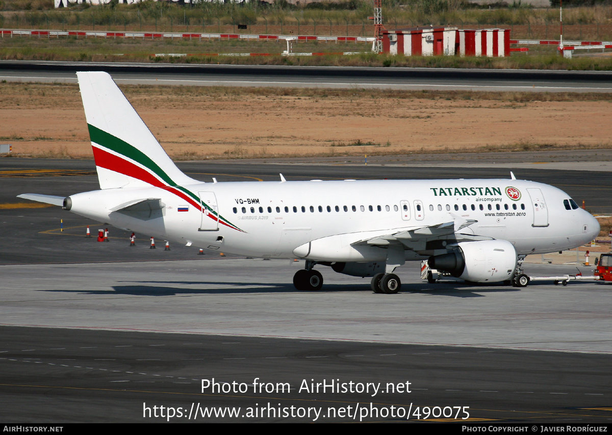 Aircraft Photo of VQ-BMM | Airbus A319-112 | Tatarstan Aircompany | AirHistory.net #490075