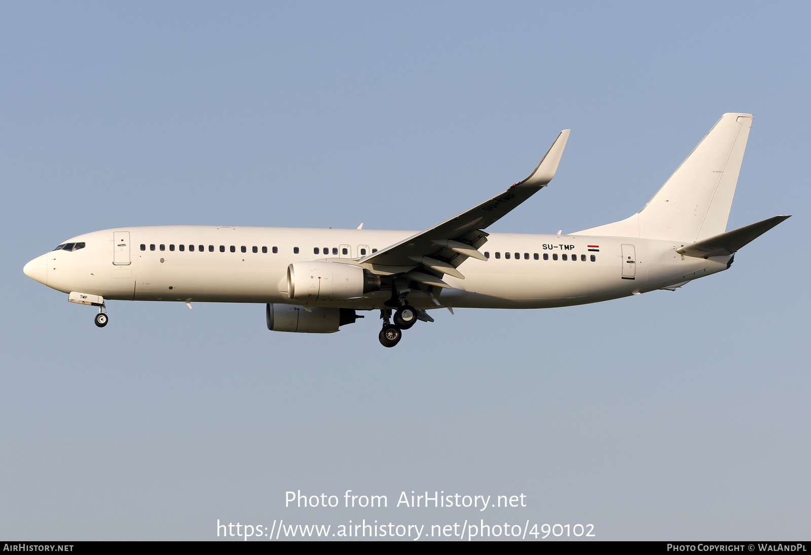 Aircraft Photo of SU-TMP | Boeing 737-8AS | AirHistory.net #490102