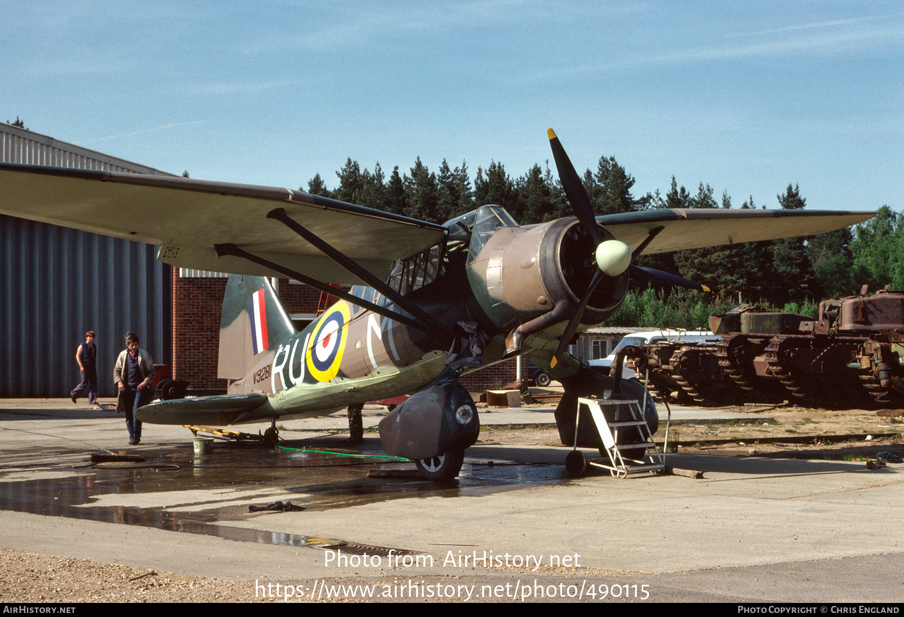 Aircraft Photo of G-BCWL / V9281 | Westland Lysander Mk.IIIA | UK - Air Force | AirHistory.net #490115