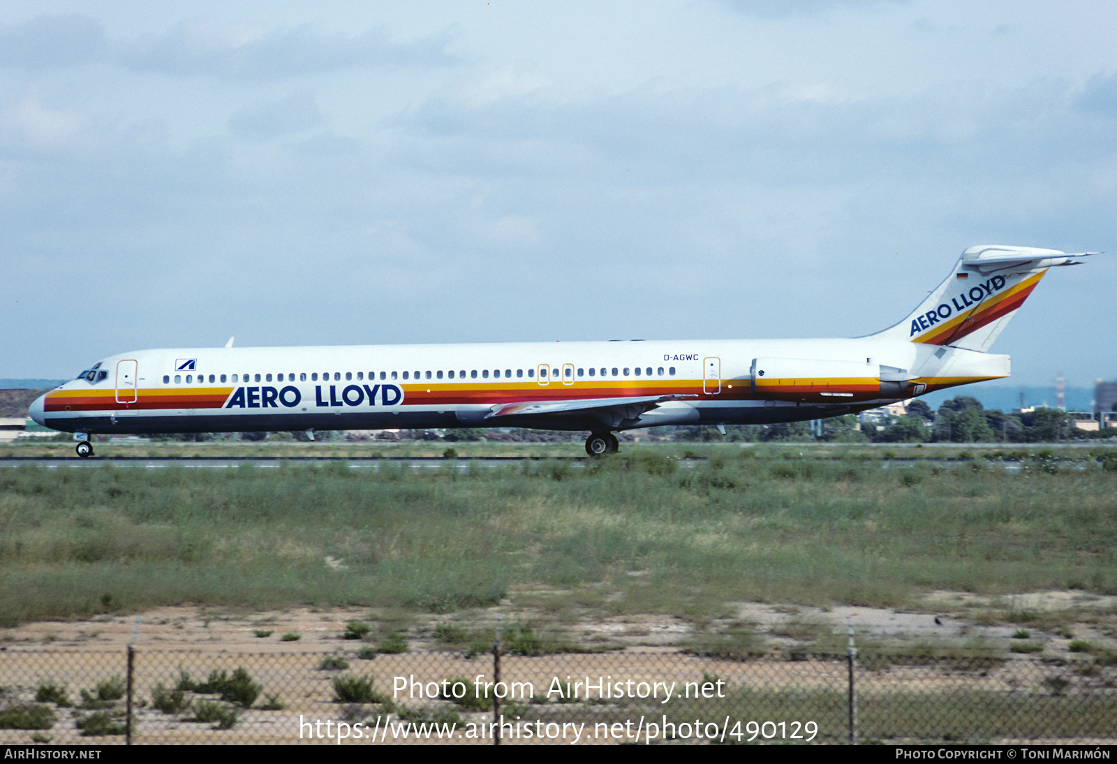 Aircraft Photo of D-AGWC | McDonnell Douglas MD-83 (DC-9-83) | Aero Lloyd | AirHistory.net #490129