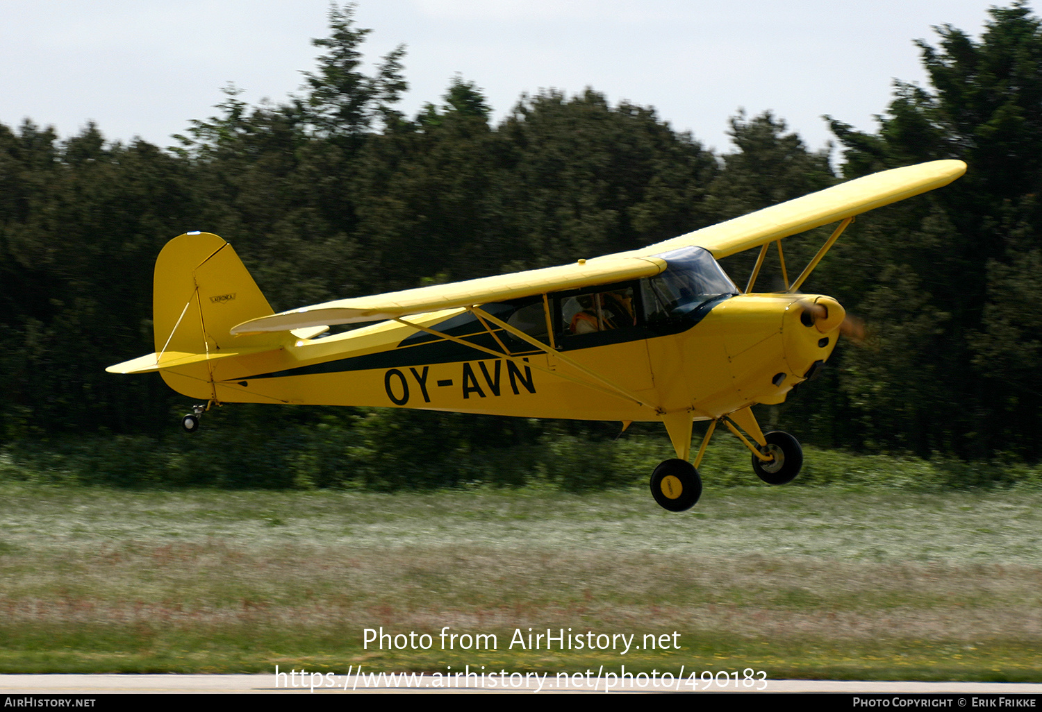 Aircraft Photo of OY-AVN | Aeronca 11AC Chief | AirHistory.net #490183