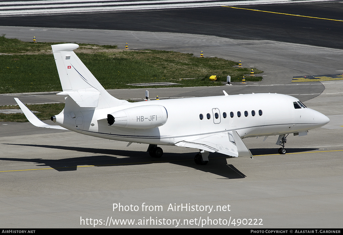 Aircraft Photo of HB-JFI | Dassault Falcon 2000LX | AirHistory.net #490222