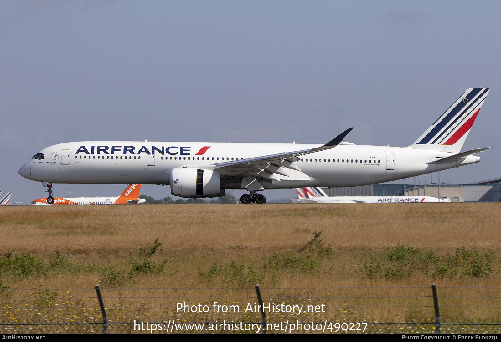 Aircraft Photo of F-HTYD | Airbus A350-941 | Air France | AirHistory.net #490227