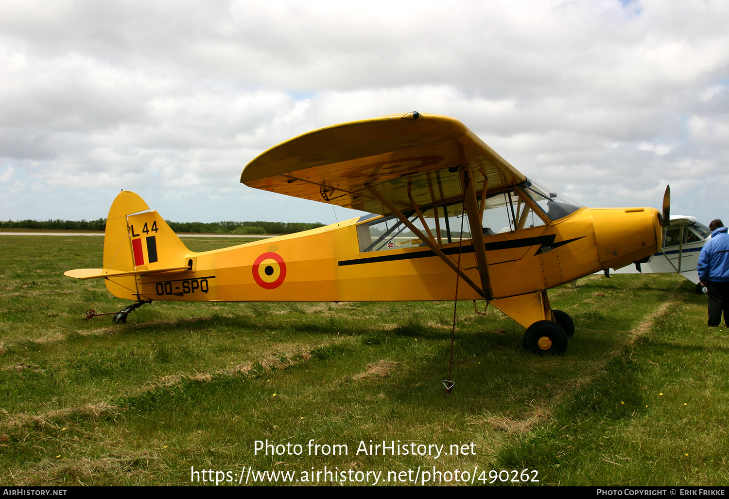 Aircraft Photo of OO-SPQ / L-44 | Piper PA-18-95 Super Cub | Belgium - Army | AirHistory.net #490262