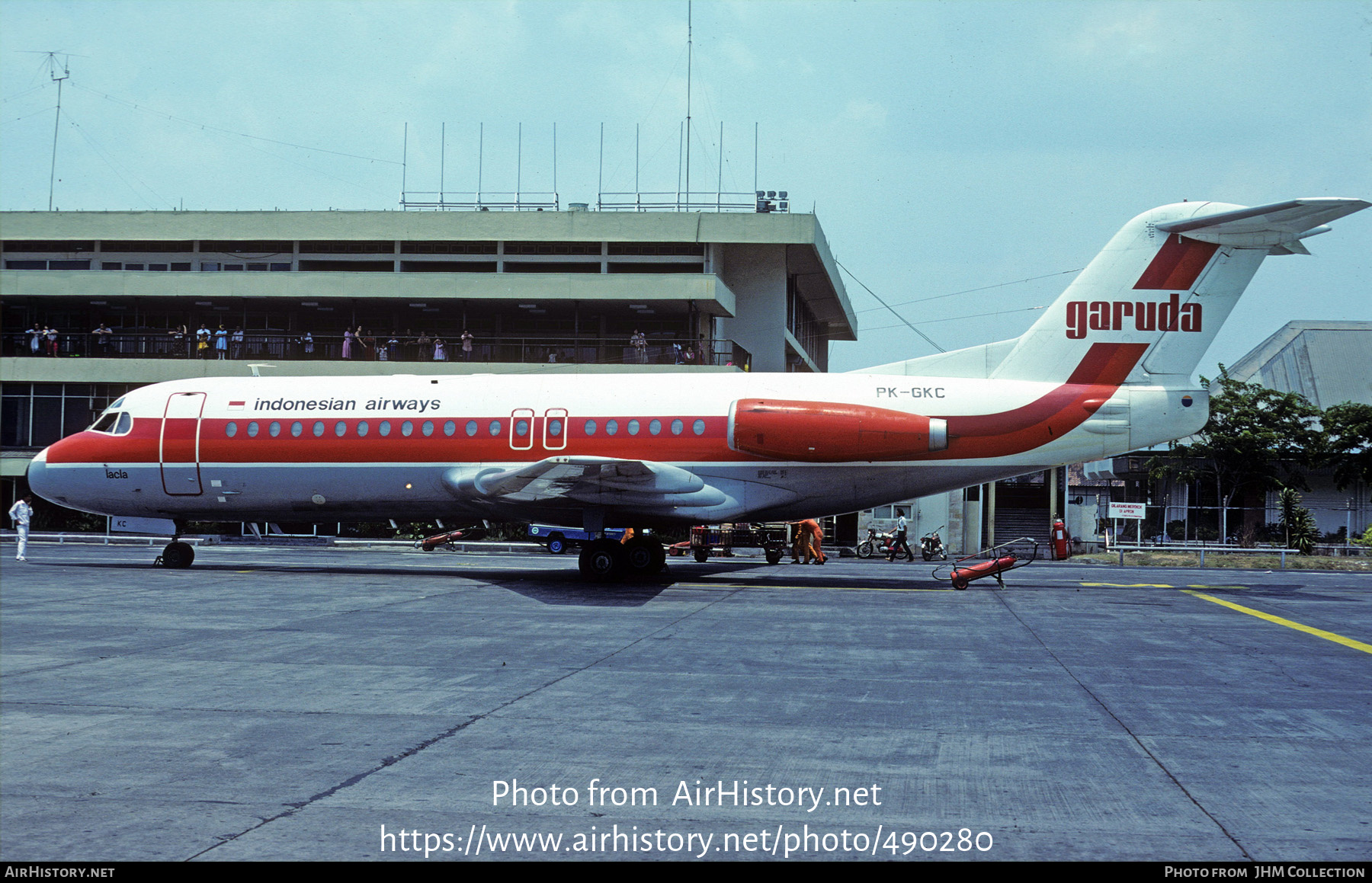 Aircraft Photo of PK-GKC | Fokker F28-4000 Fellowship | Garuda Indonesian Airways | AirHistory.net #490280