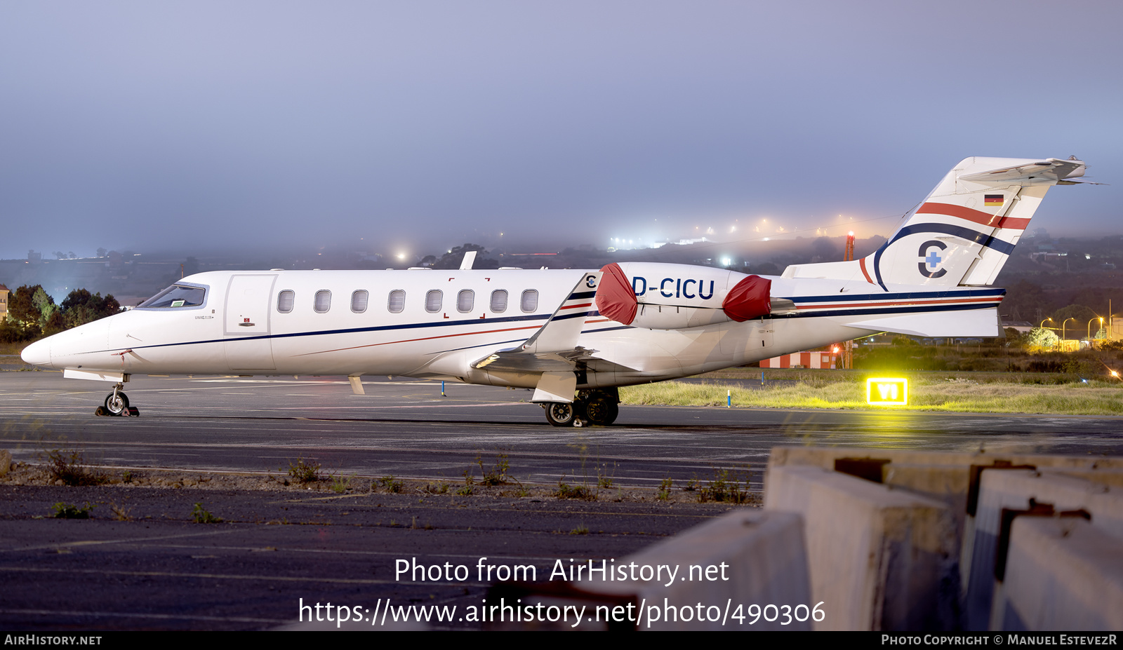 Aircraft Photo of D-CICU | Learjet 45 | Jetcall | AirHistory.net #490306