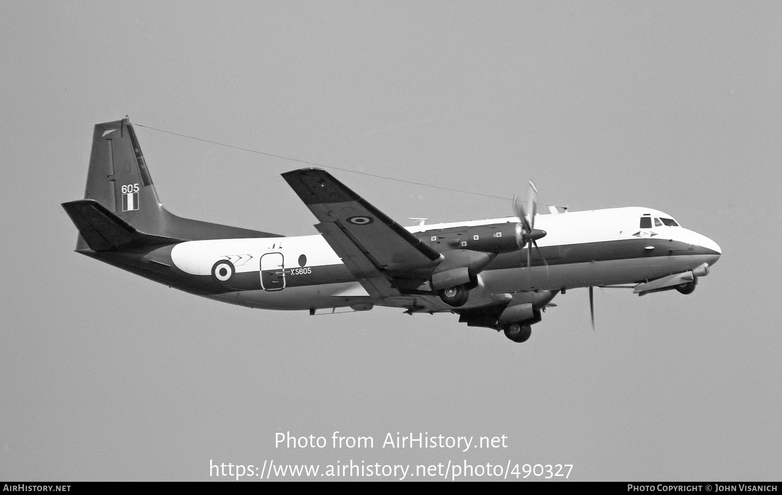 Aircraft Photo of XS605 | Hawker Siddeley HS-780 Andover E3 | UK - Air Force | AirHistory.net #490327