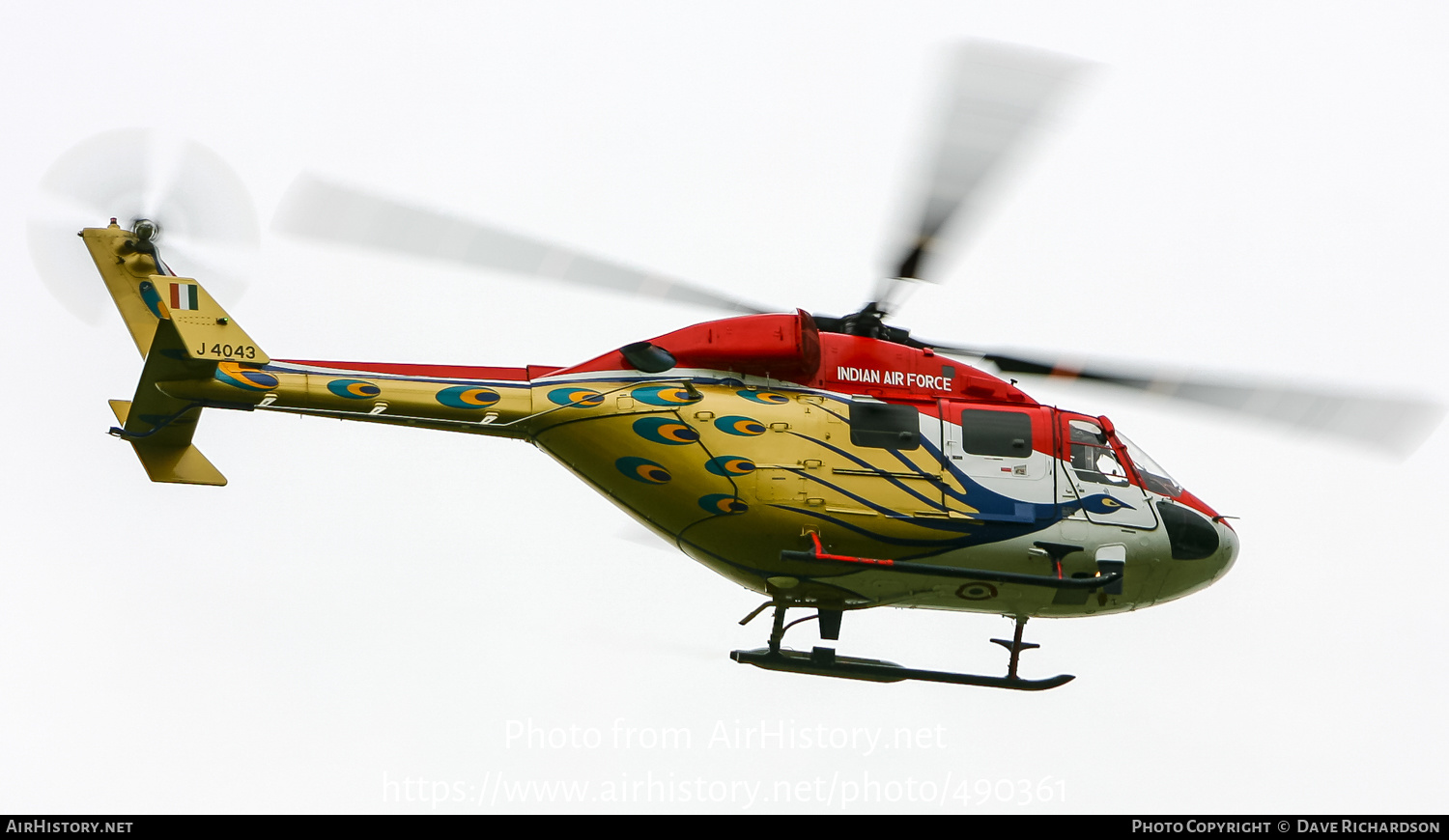 Aircraft Photo of J4043 | Hindustan ALH Dhruv | India - Air Force | AirHistory.net #490361