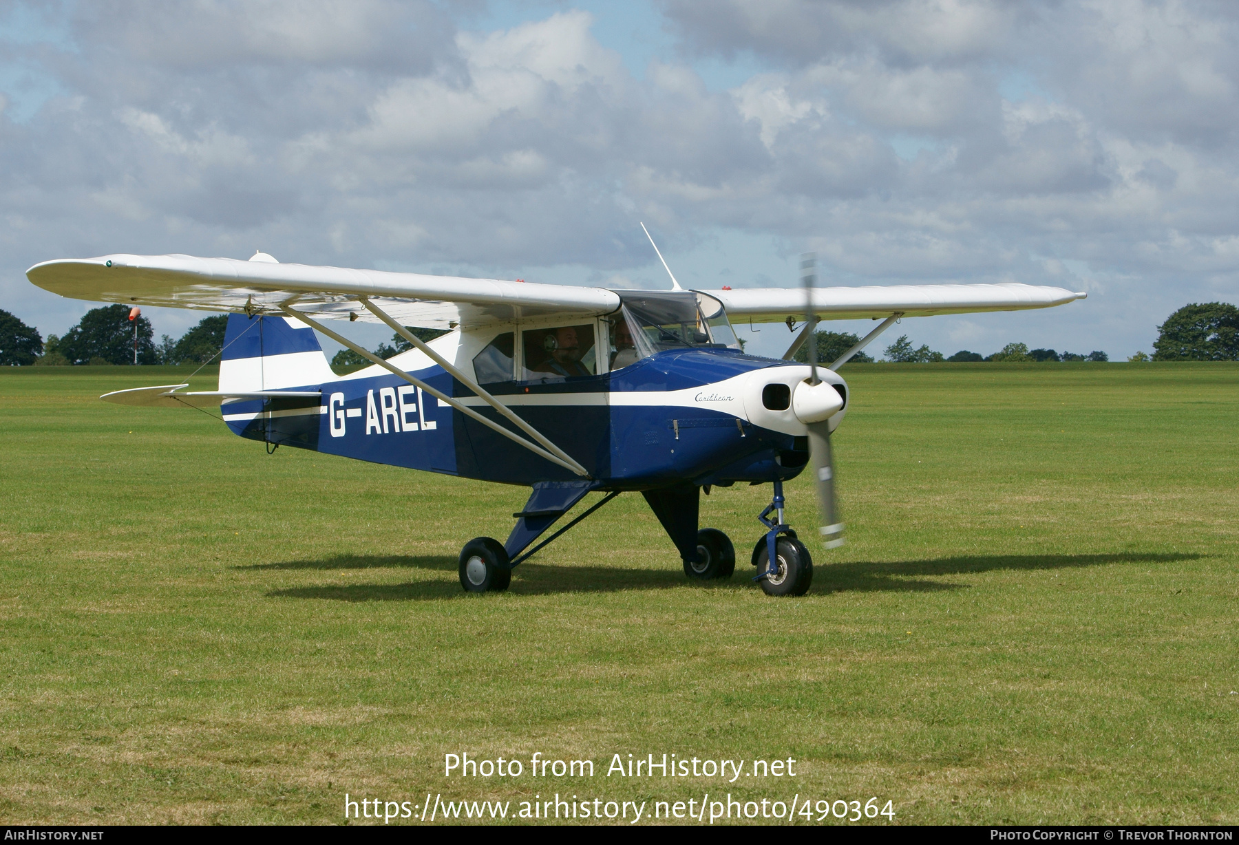 Aircraft Photo of G-AREL | Piper PA-22-150 Caribbean | AirHistory.net #490364