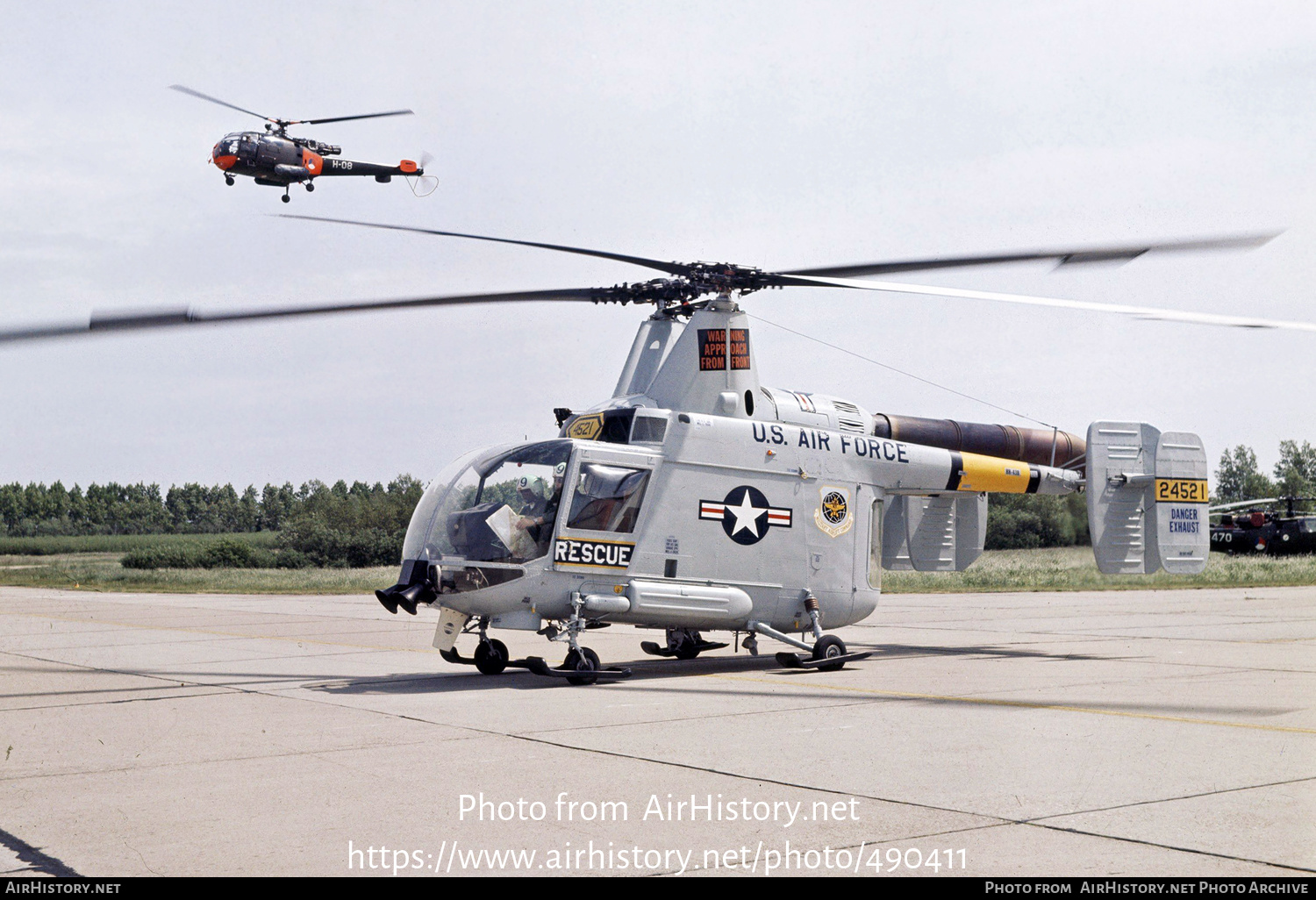 Aircraft Photo of 62-4521 / 24521 | Kaman HH-43F Huskie | USA - Air ...