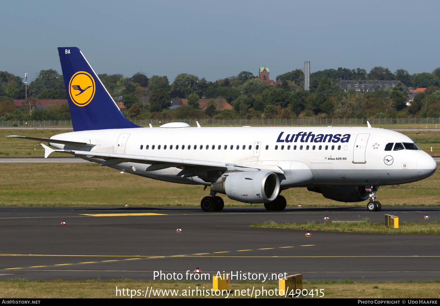 Aircraft Photo of D-AIBA | Airbus A319-112 | Lufthansa | AirHistory.net #490415