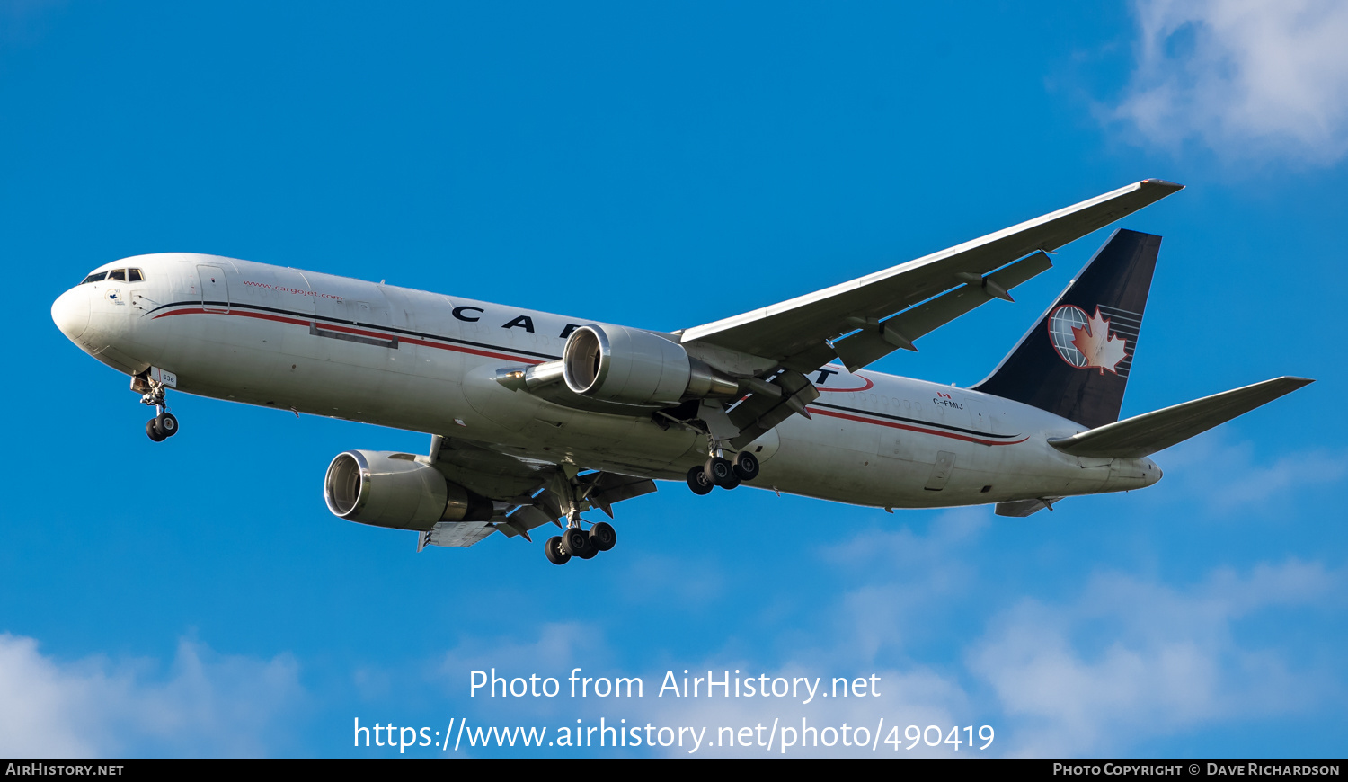 Aircraft Photo of C-FMIJ | Boeing 767-328/ER(F) | Cargojet | AirHistory.net #490419