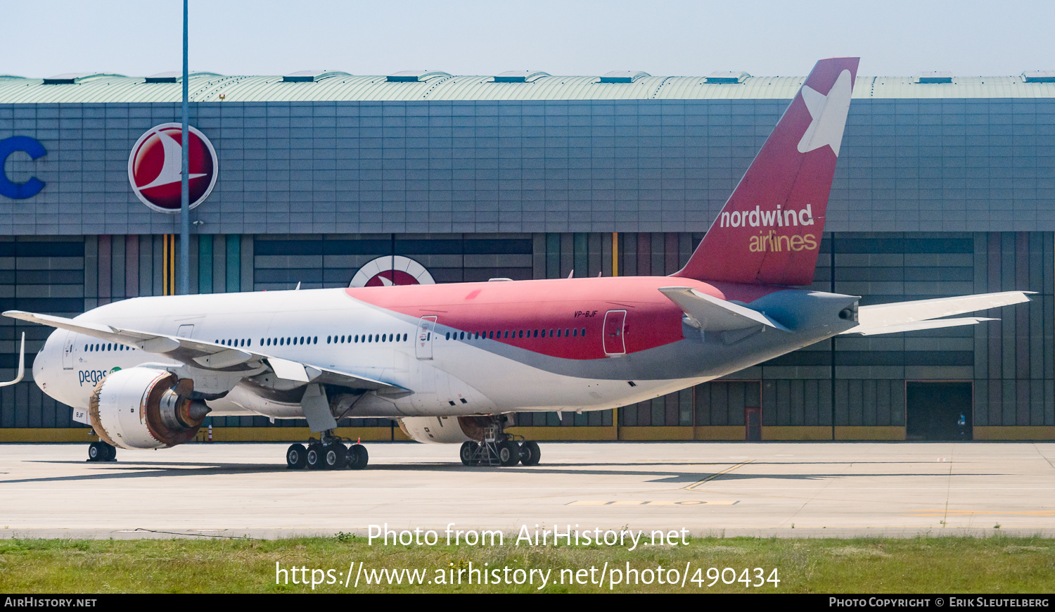 Aircraft Photo of VP-BJF | Boeing 777-21B/ER | Nordwind Airlines | AirHistory.net #490434