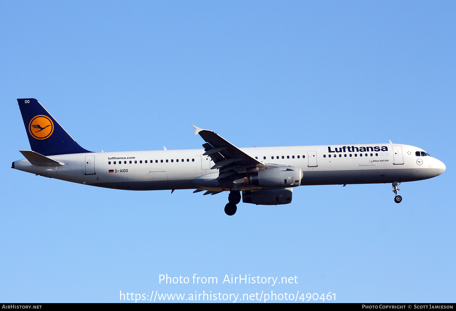 Aircraft Photo of D-AIDO | Airbus A321-231 | Lufthansa | AirHistory.net #490461