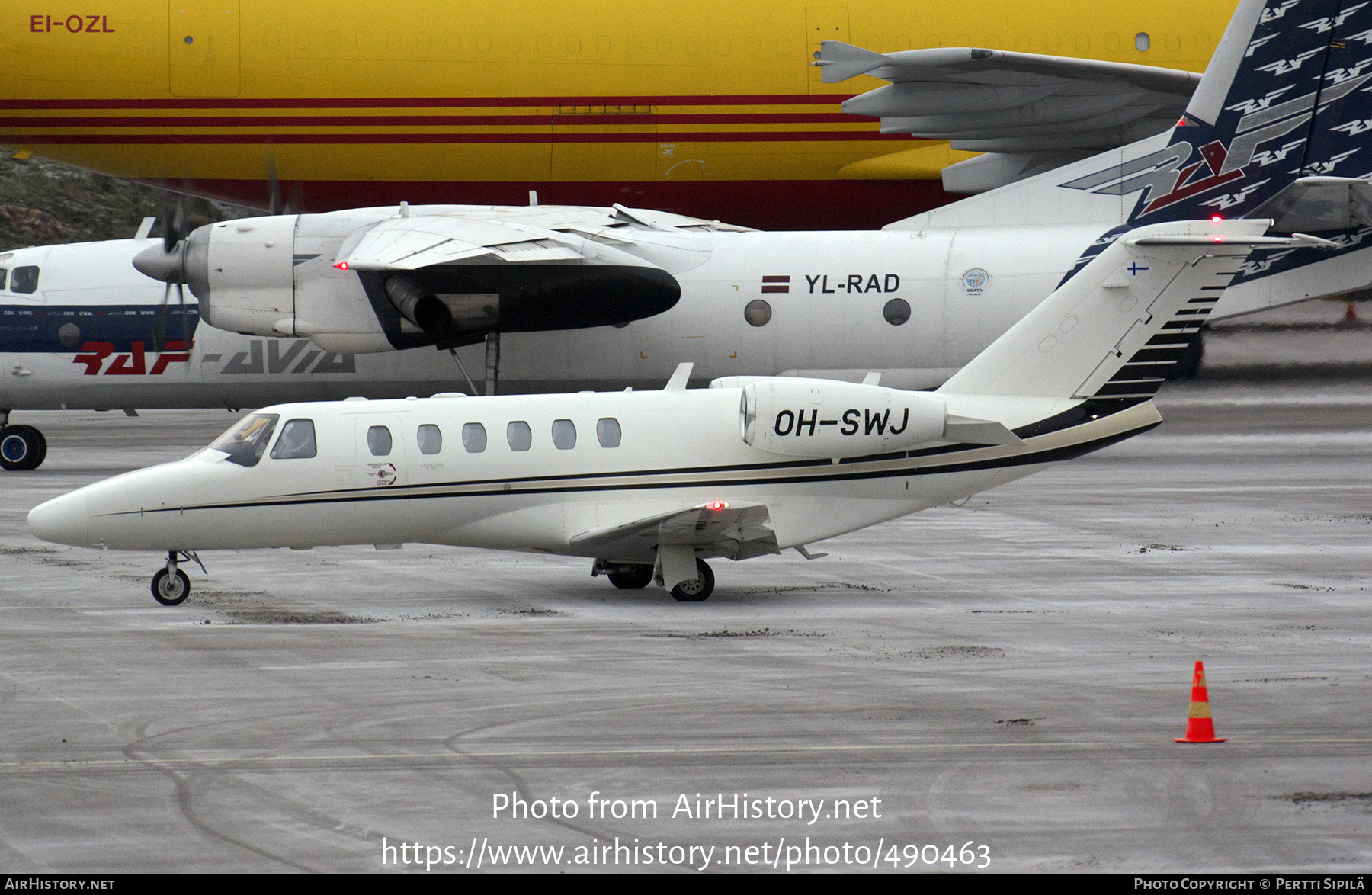 Aircraft Photo of OH-SWJ | Cessna 525A CitationJet CJ2+ | AirHistory.net #490463